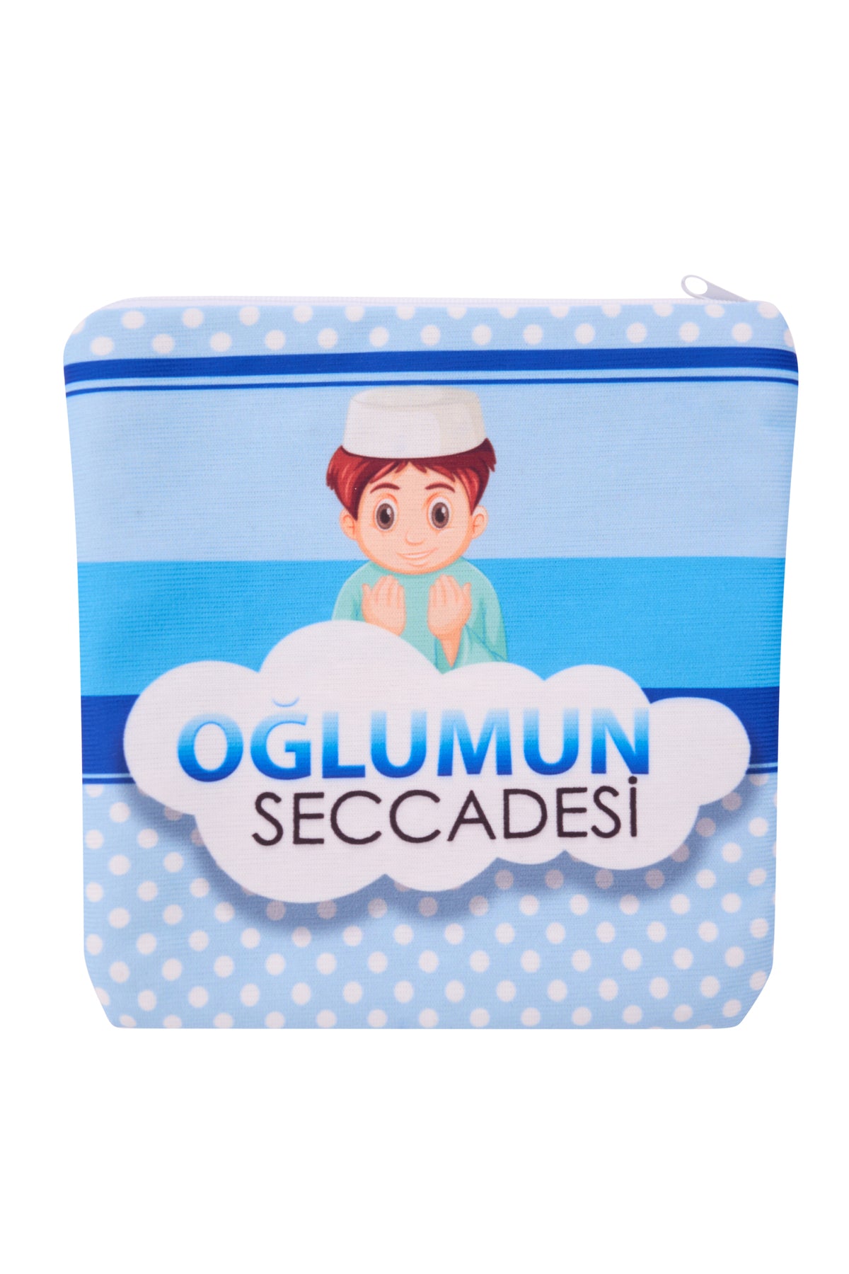 Dijital Baskılı Çocuk Seccade Çantalı Namazlık - 4