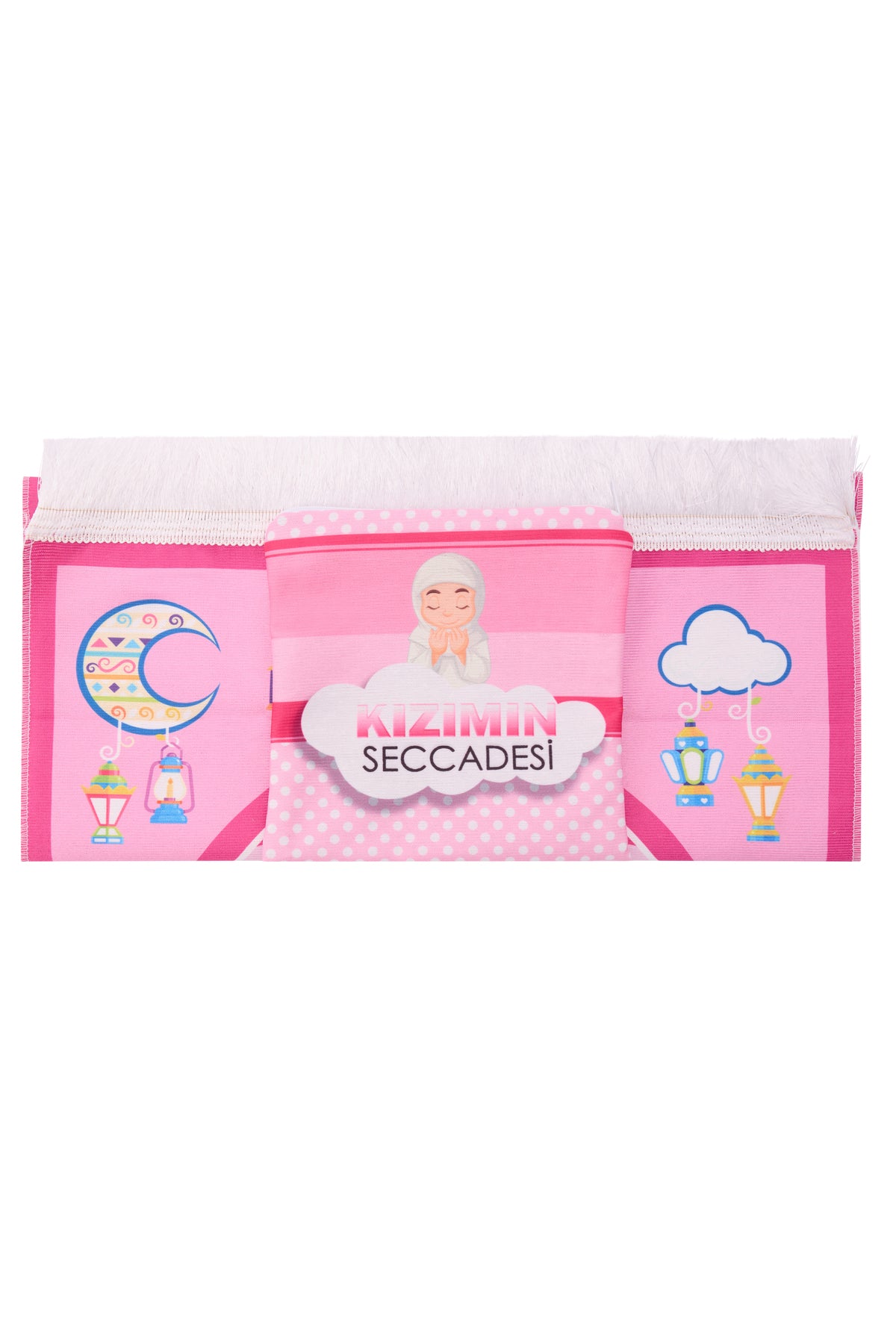 Dijital Baskılı Çocuk Seccade Çantalı Namazlık - 9