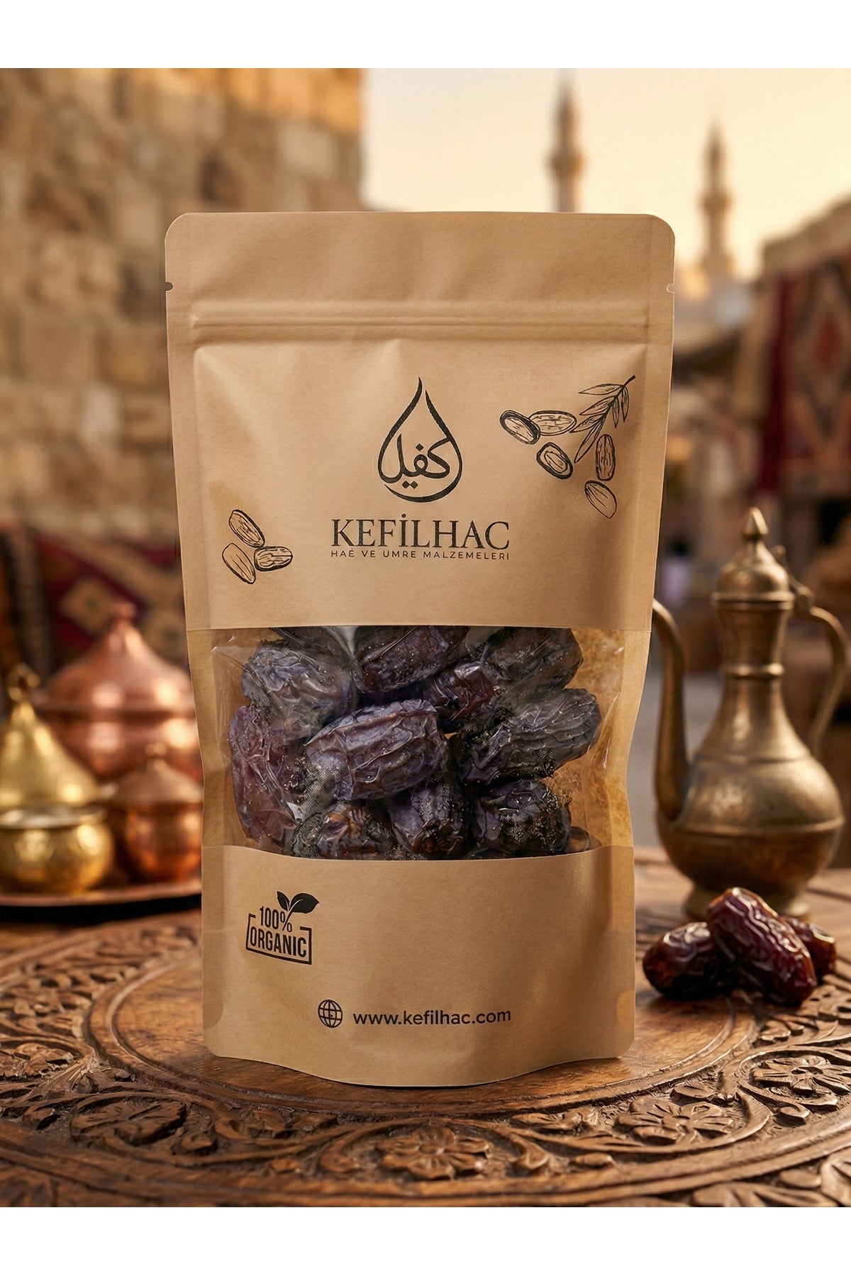 Medjoul Hurma 500Gr – Doğal İri Medine Hurması – Yumuşak ve Etli Premium Hurma - 2