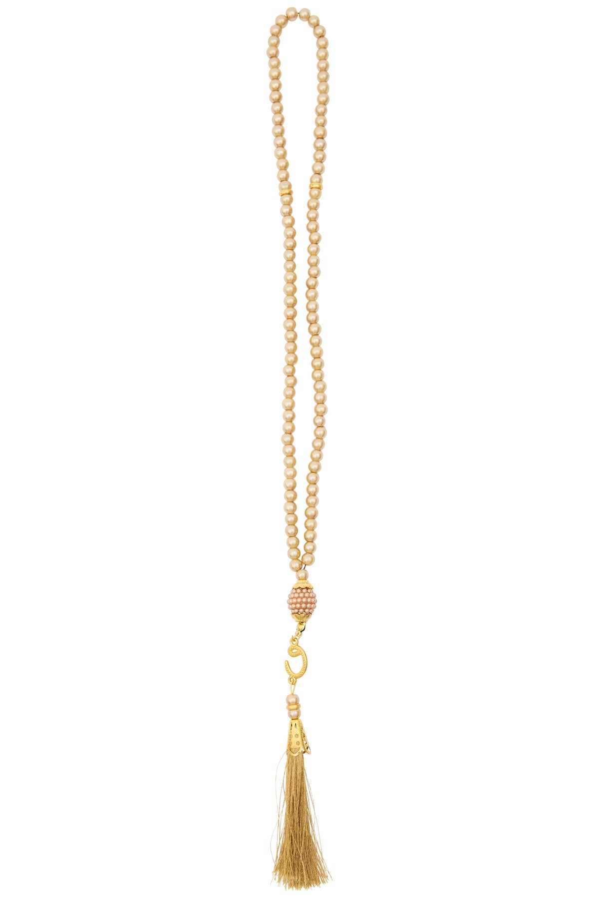 Çanta İçinde Flamlı Eşarp İnci Tesbih Taşlı Zikirmatik 10 Adet Mevlüt Hac Umre Hediyelik Set - 50