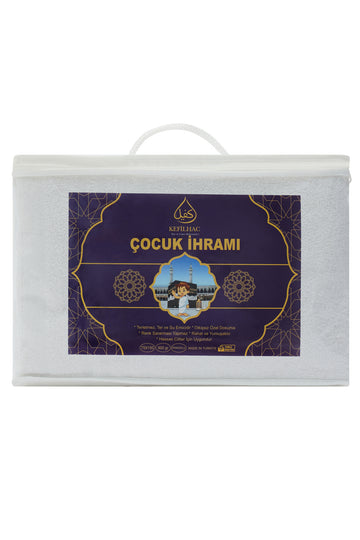 Çocuk İhramı 900gr %100 Pamuklu Hafif Ve Rahat